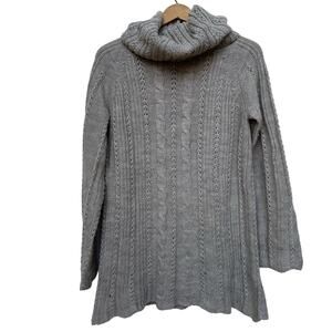 Peregrine by J.G. Glover Pure New Wool Cable Knit Sweater - XL - Made in England